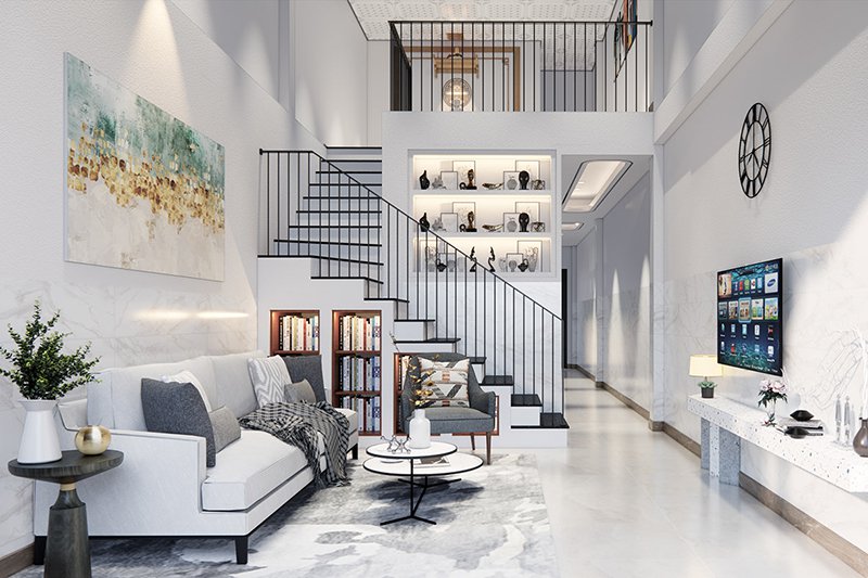 ​​​​​​​Thiết Kế Nhà Gác Lửng 3 Phòng Ngủ Hiện Đại: Tối Ưu Không Gian, Tiết Kiệm Chi Phí & Đón Đầu Xu Hướng 2025