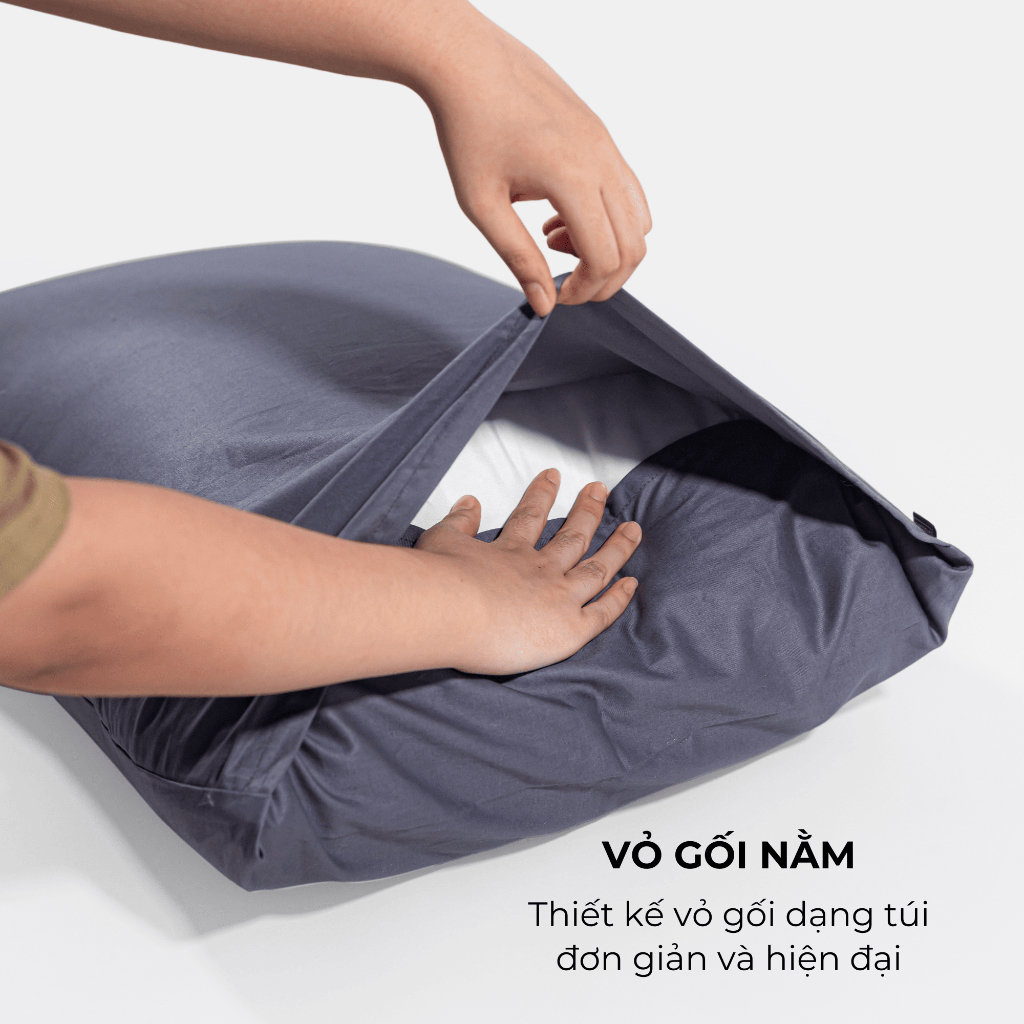 [Pastel] Vỏ Gối Nằm Cotton 100% Phong Cách Nhẹ Nhàng 50x70cm