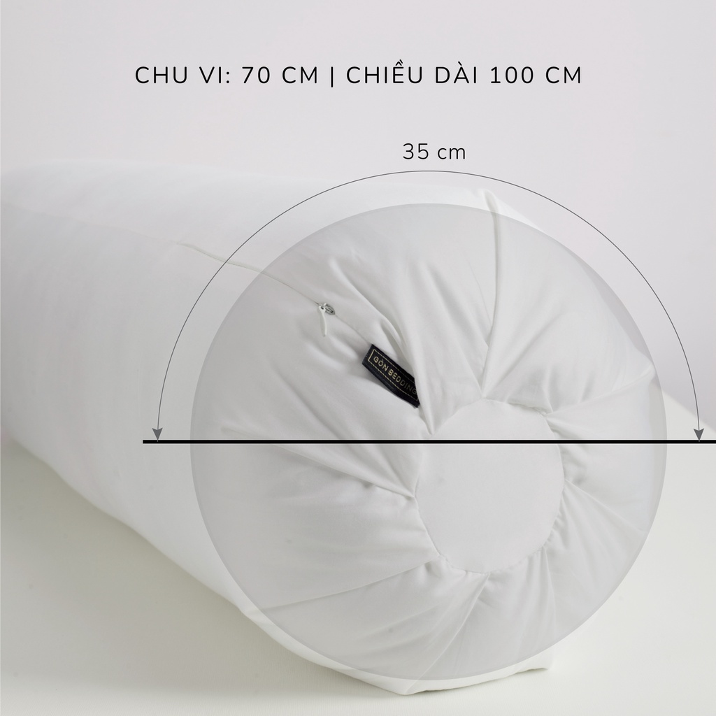 Ruột Gối Ôm Gòn Bi Kích Thước 35x100 cm