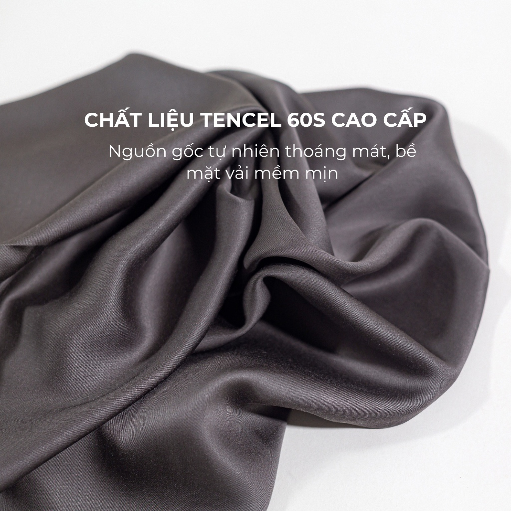 [Elegant] Vỏ Gối Nằm Lụa Tencel Phong Cách Thanh Lịch 50x70 cm