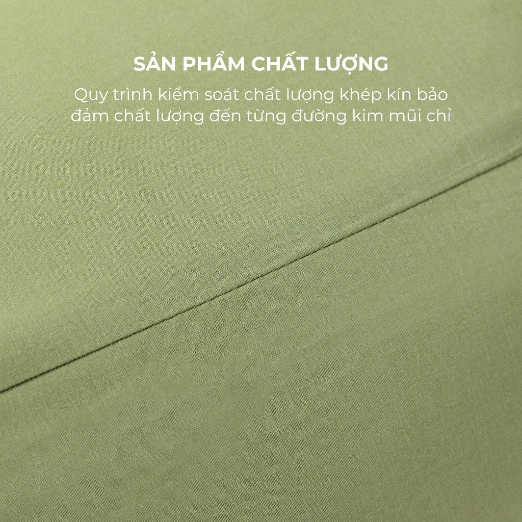 [Vibrant] Bộ Ga Gối Cotton 100% Phong Cách Nổi Bật