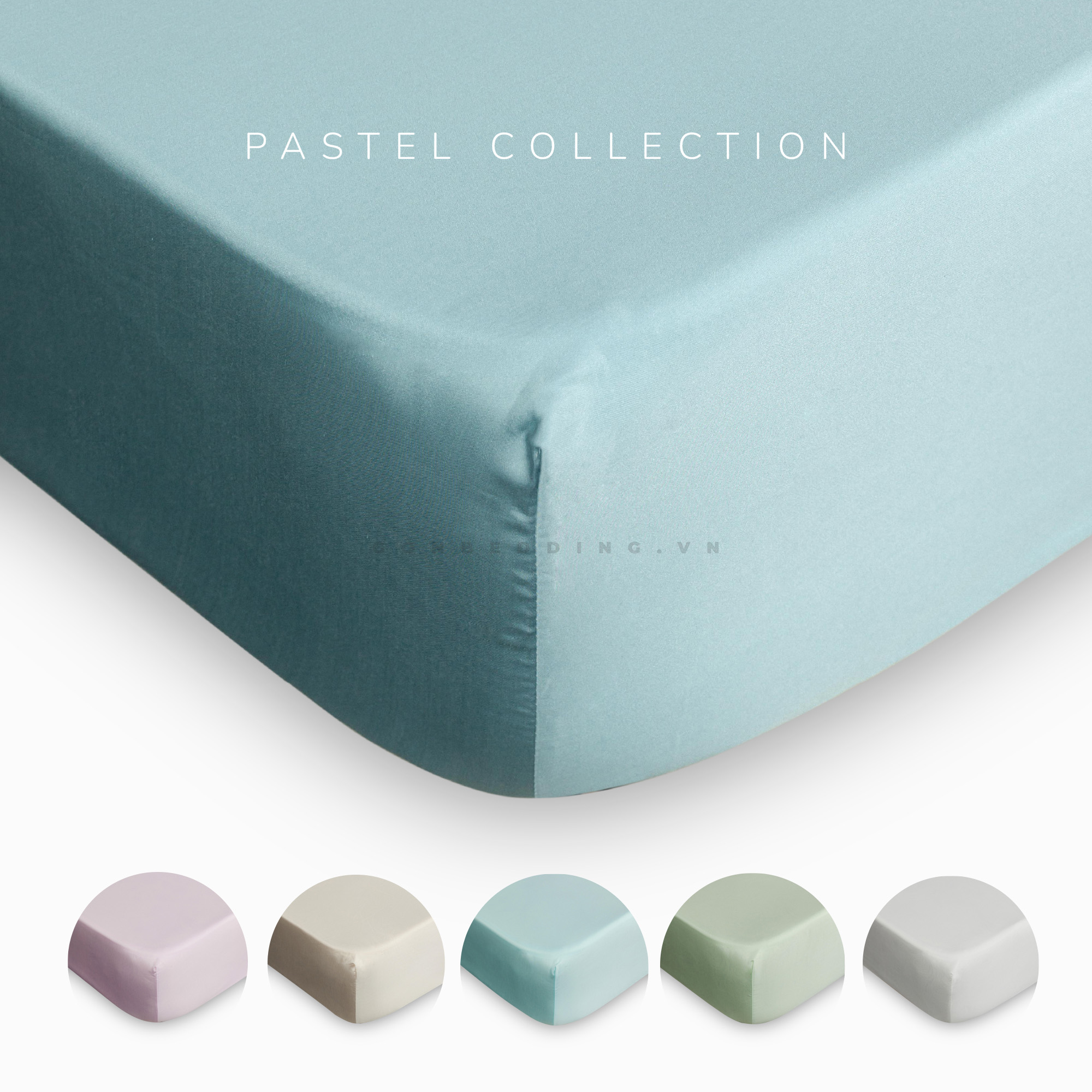 [Pastel] Ga Giường Lụa Tencel Phong Cách Nhẹ Nhàng