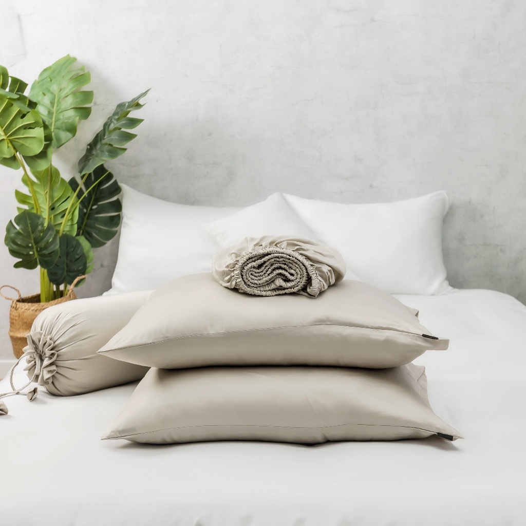 [Pastel] Bộ Ga Gối Lụa Tencel Phong Cách Nhẹ Nhàng