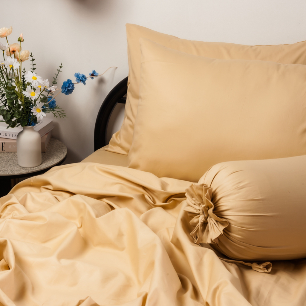 [Elegant] Bộ Chăn Ga Cotton 100% Phong Cách Thanh Lịch