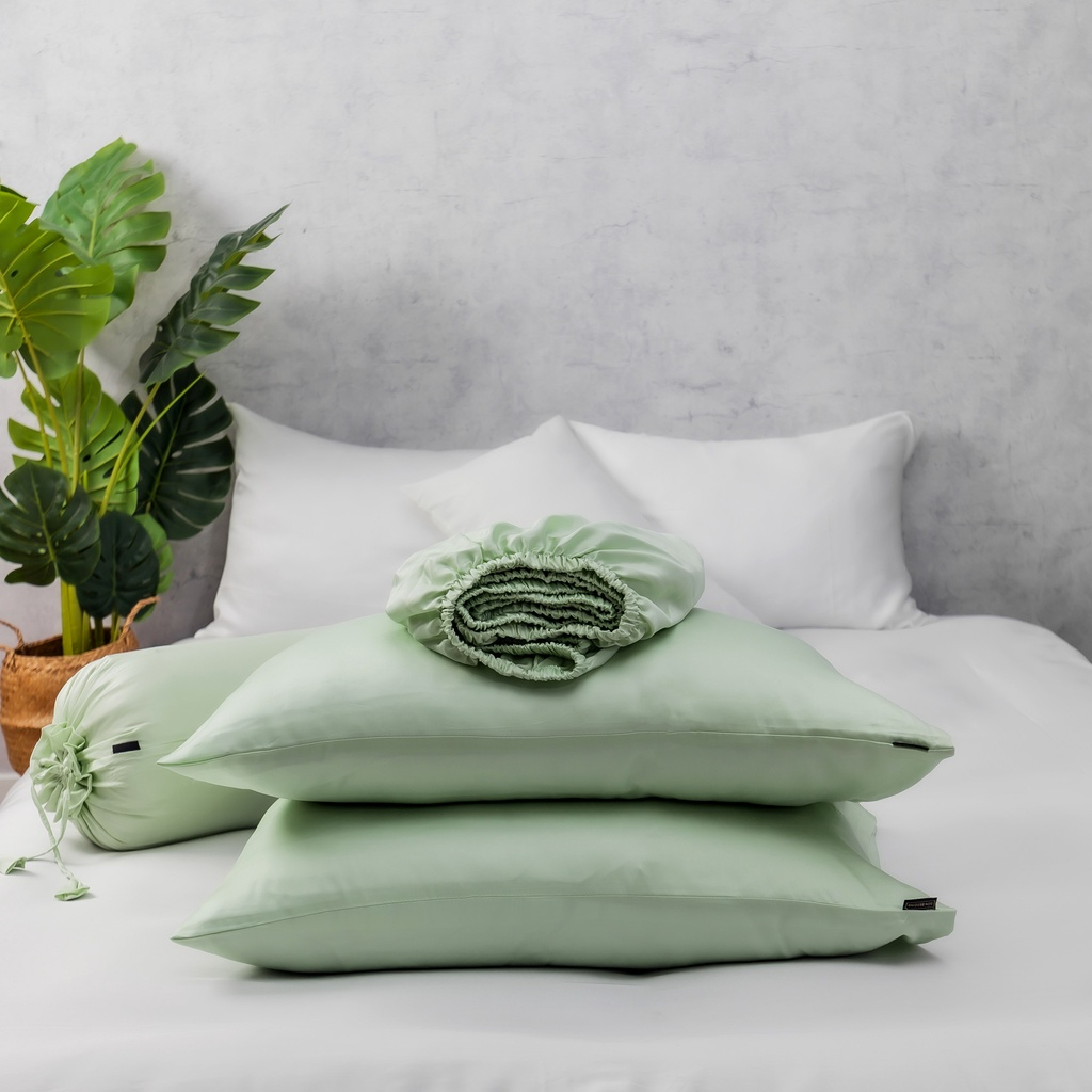 [Pastel] Bộ Ga Gối Lụa Tencel Phong Cách Nhẹ Nhàng