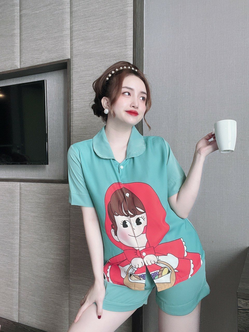 Mẫu cổ áo đồ bộ đẹp