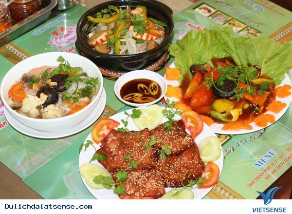 ẩm thực chay hoa thiên