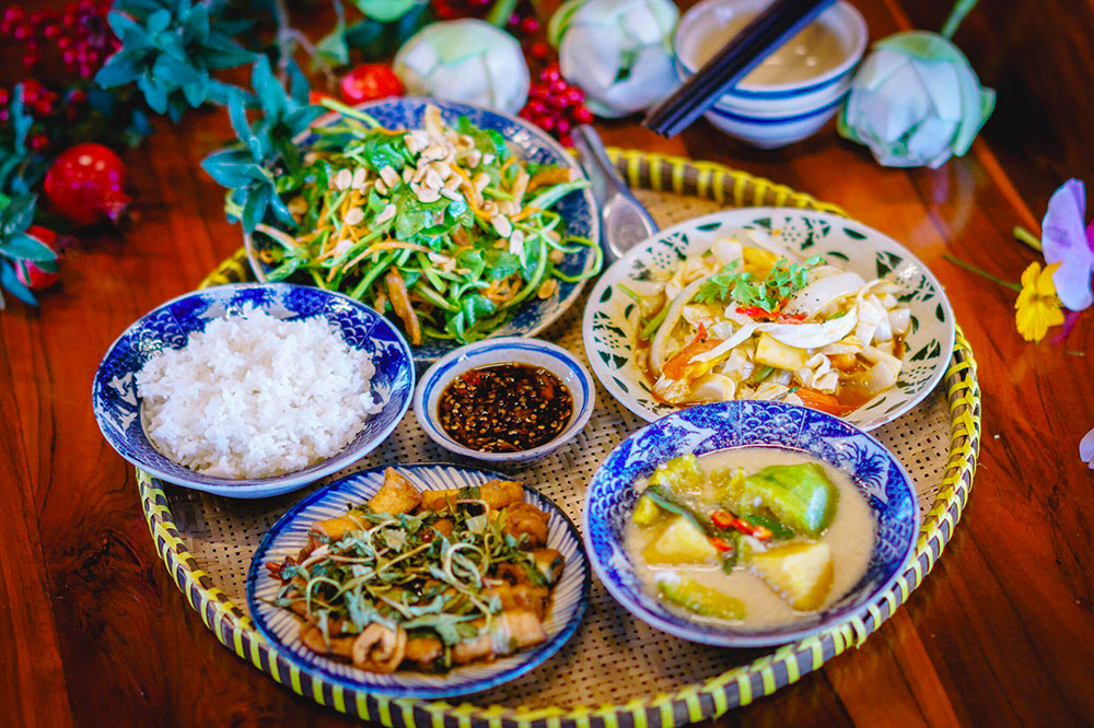 ẩm thực chay long hoa