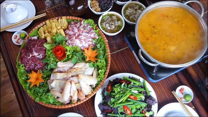 ẩm thực ba vì