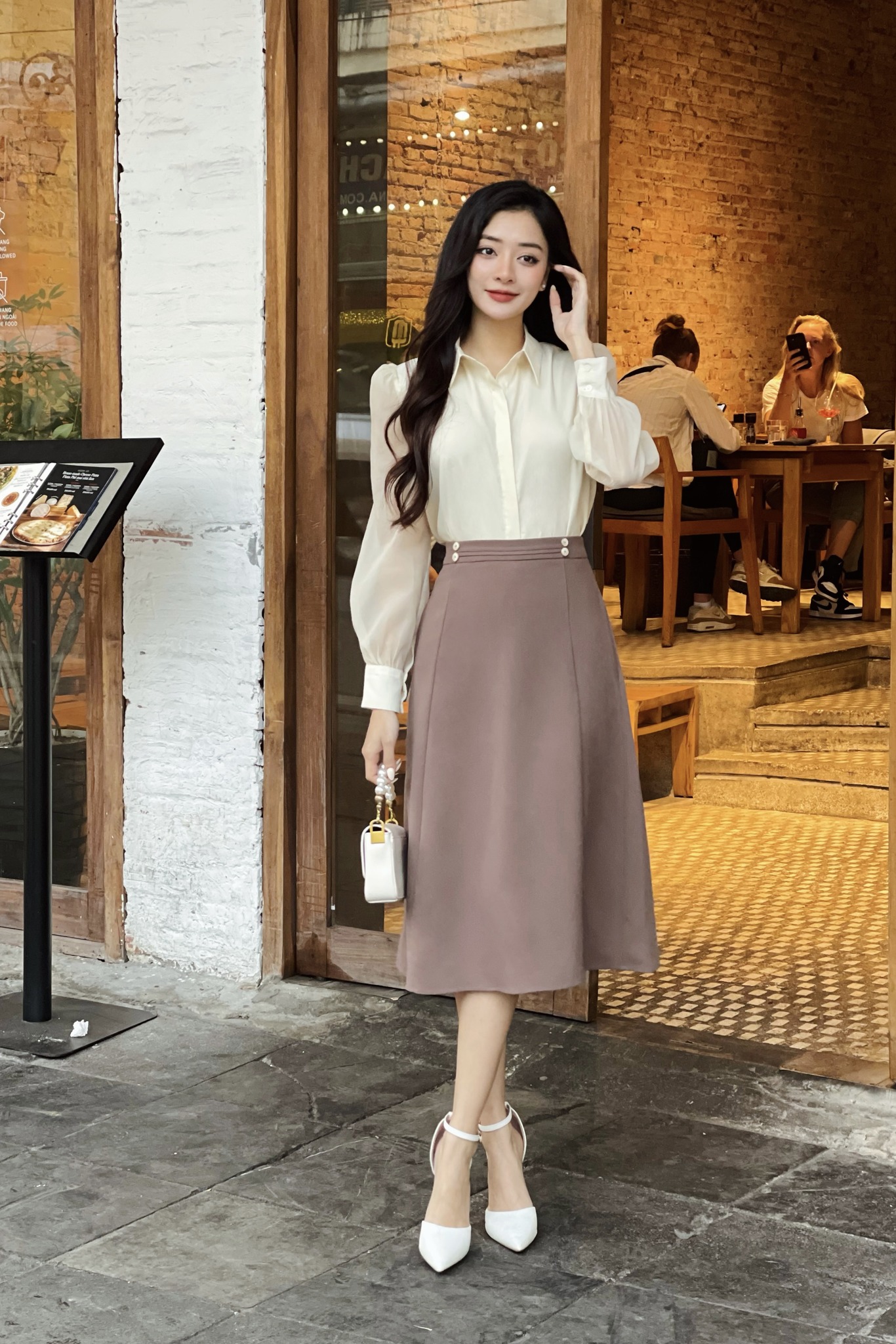 Những kiểu áo sơ mi sang chảnh