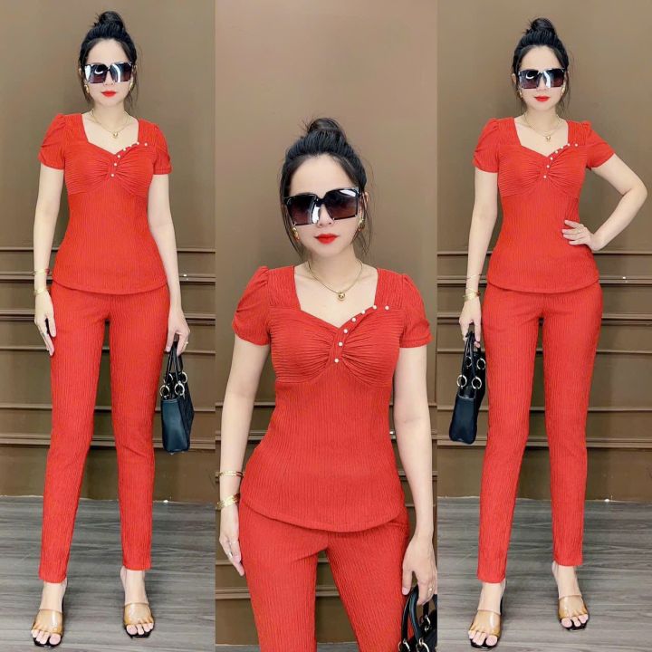 Kiểu đồ bộ thun