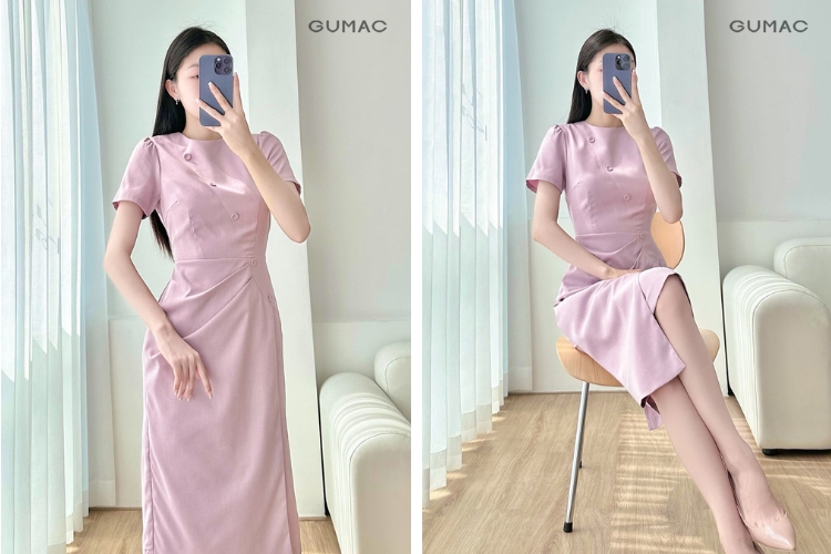 Đầm nữ trung niên