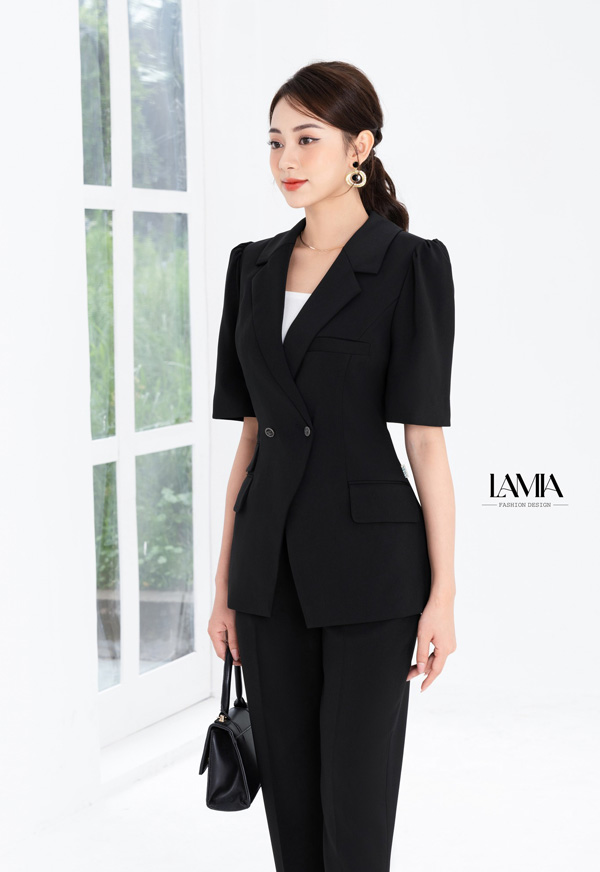 Bộ vest nữ cách điệu