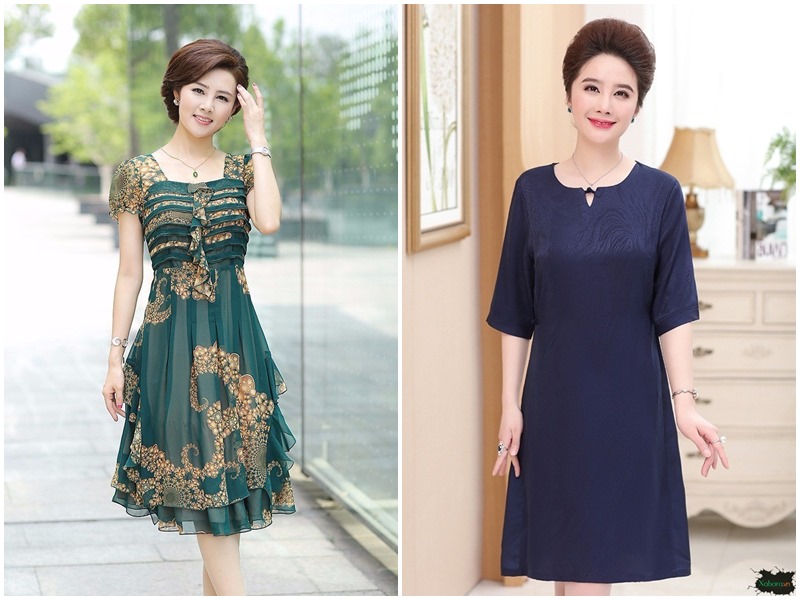 đầm vest trung niên