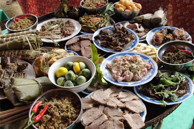 Top món ăn của dân tộc tày