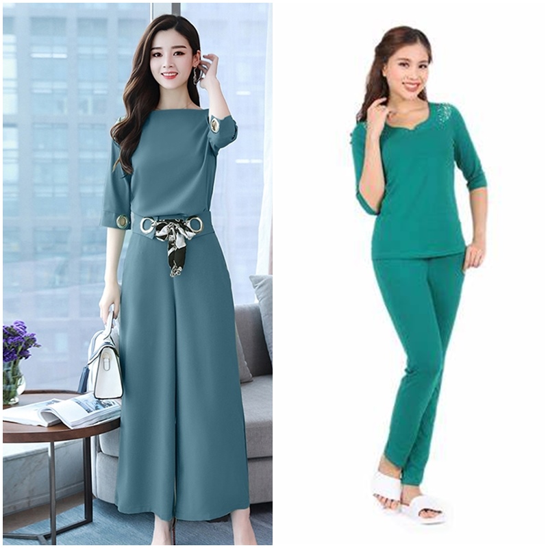 đồ bộ ống rộng