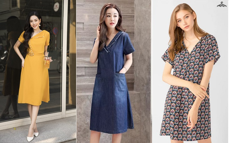 Đầm suông đẹp