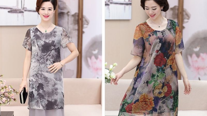 Cửa hàng bán đầm cho người lớn tuổi