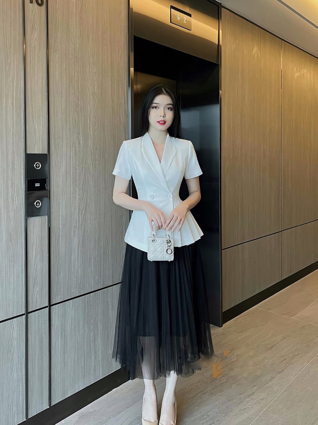 vest nữ hàn quốc trẻ trung