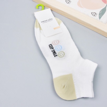 [ Đồng giá  19k] Tất thuyền nữ bằng lụa băng Mingxin