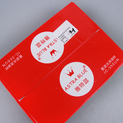 [ Đồng giá 19k] Cốc Ly kem Mambo màu xanh nghệ thuật