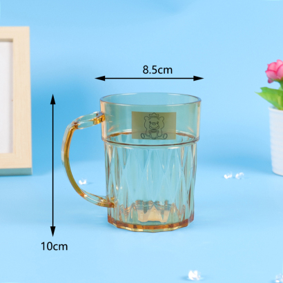 [ Đồng giá ] Cốc trong suốt kim cương 2715
