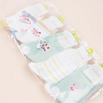 [ Đồng giá  19k] Tất cotton lưới Midoqi trẻ em (4 tuổi - 12 tuổi)