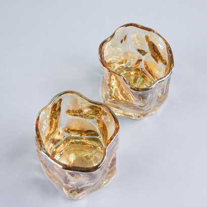 [ Đồng giá 19k] Cốc Kính xoắn Tongyuan (hổ phách)