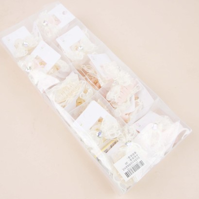 [ Đồng giá 19k]  Kẹp tóc nơ đính đá pha lê thanh lịch