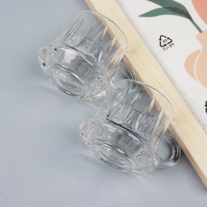 [ Đồng giá 19k] Cốc tay cầm thủy tinh Le Mantu P-229 (kiểu ngẫu nhiên)