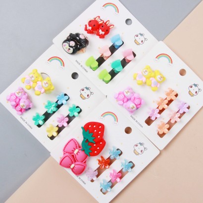 [ Đồng giá 19k]  Kẹp tóc mini nhỏ xinh xắn nhiều hình tùy chọn  cho bé