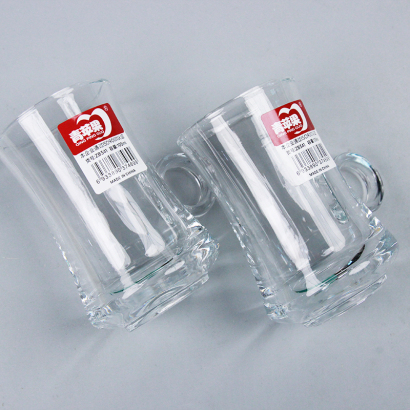 [Đồng giá 19k] Cốc thủy tinh có tay cầm táo xanh