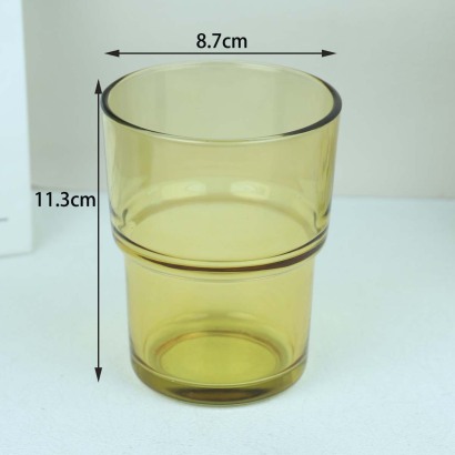 [ Đồng giá 19k] cốc ly thuỷ tinh dạng ống tre