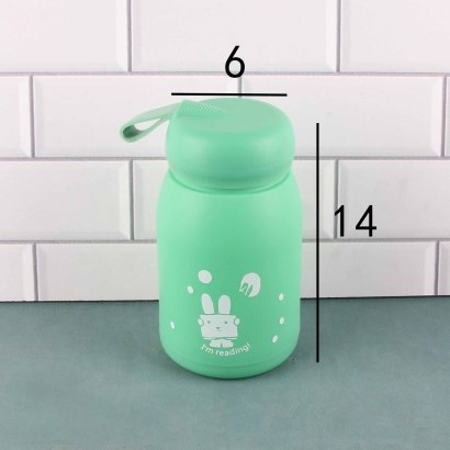 [ Đồng giá 19k] Cốc thủy tinh vỏ nhựa thỏ dễ thương