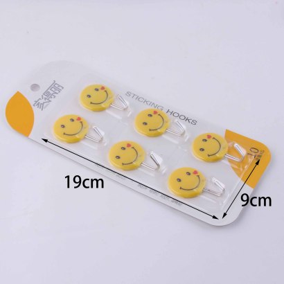 [Đồng giá 19k] Móc dán tường mặt cười