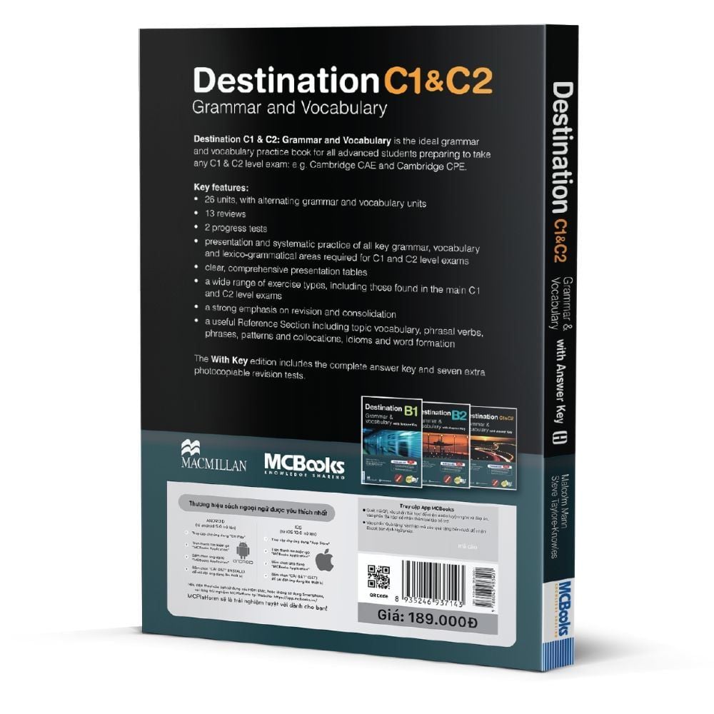 Destination C1&C2 grammar & vocabulary with answer key (TB2024) | Kbook ...