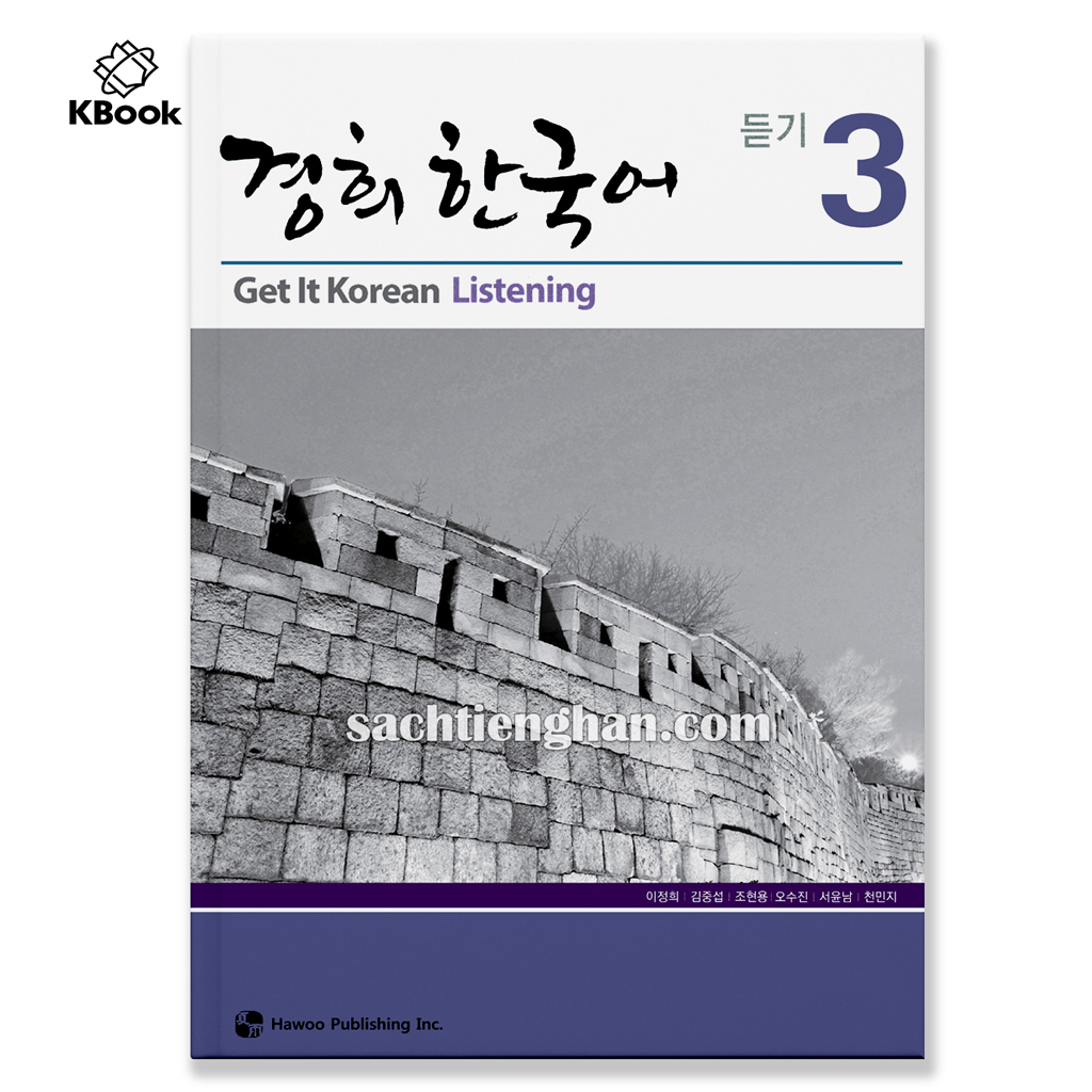 [Bản Màu] Giáo Trình Kyung Hee Listening - Tập 3 - 경희 한국어 듣기 3