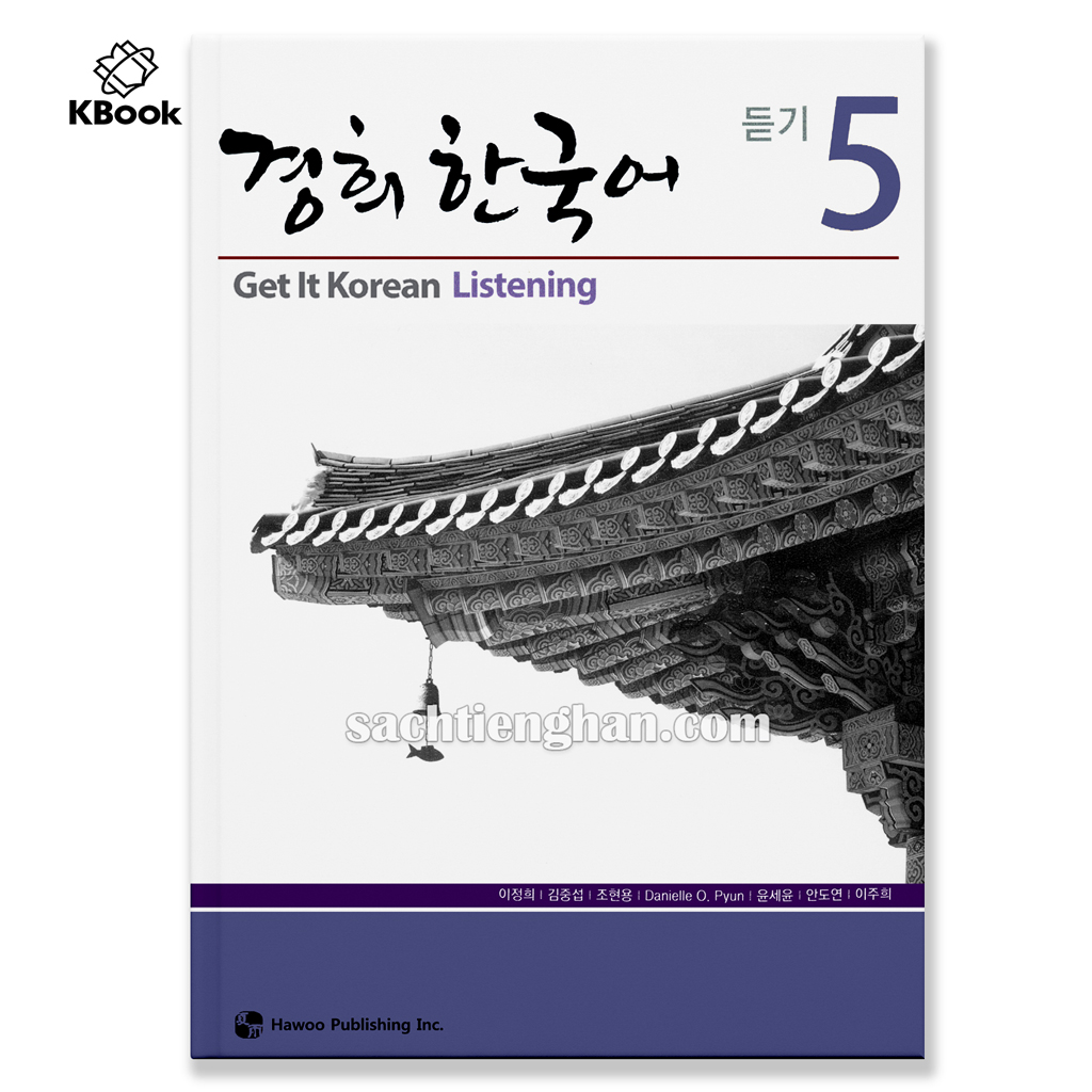 [Bản Màu] Giáo Trình Kyung Hee Listening - Tập 5 - 경희 한국어 듣기 5