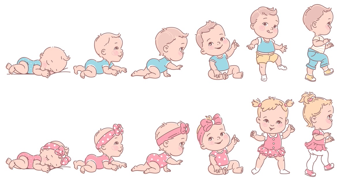 Tham khảo các cột mốc phát triển quan trọng của em bé sơ sinh trong năm đầu tiên theo từng tháng