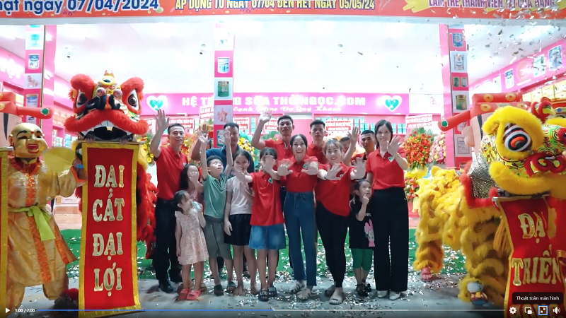 Câu chuyện về sự hình thành và phát triển của Hệ thống sữa và tã Thỏ Ngọc