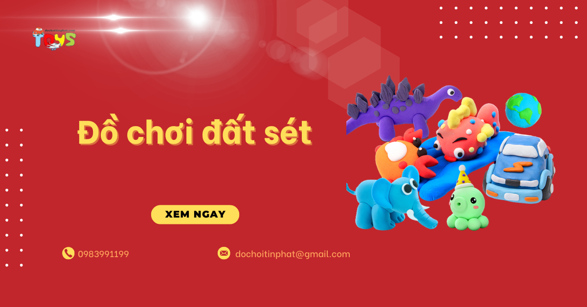 Đồ chơi đất sét: Xu hướng thị trường, phân loại và nguồn sỉ uy tín