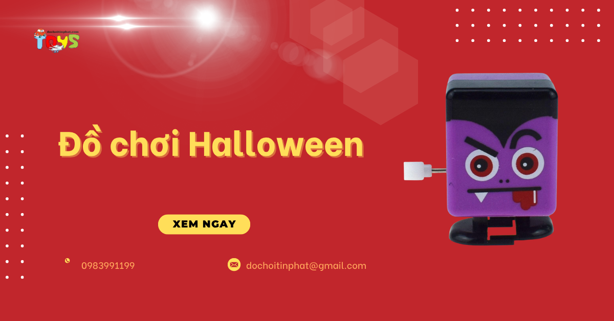 Vì sao đồ chơi Halloween là mặt hàng kinh doanh theo mùa tiềm năng