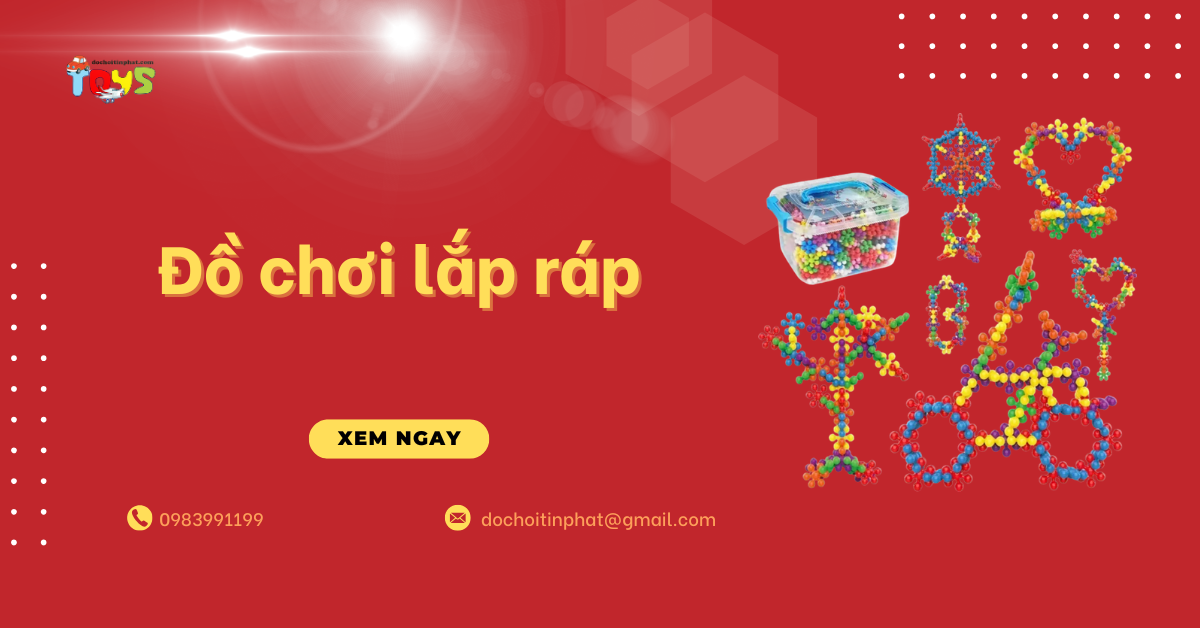 Đồ chơi lắp ráp thông minh: Xu hướng phát triển tư duy