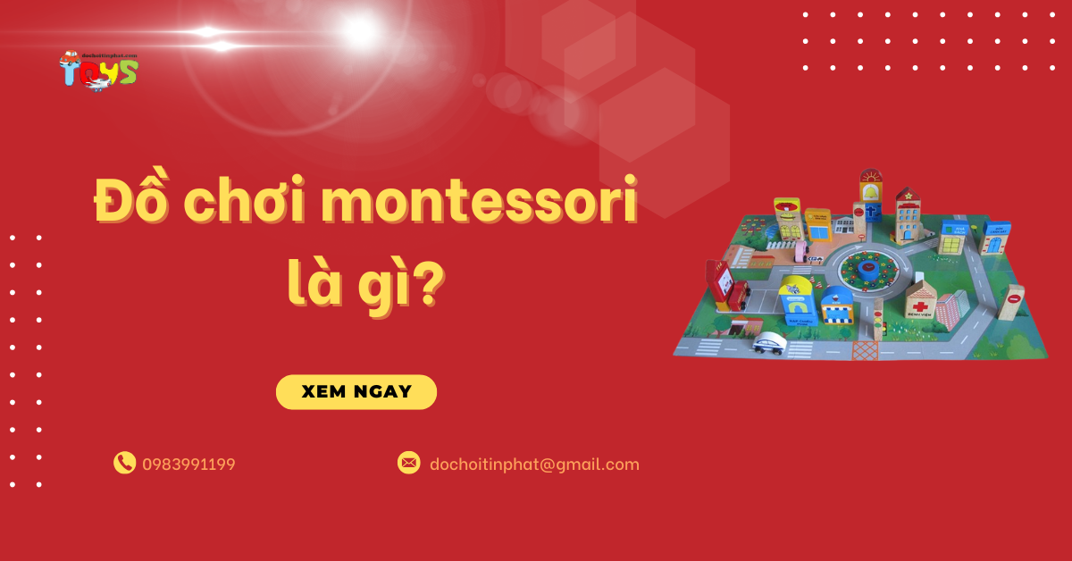 Đồ chơi montessori là gì? Tiêu chuẩn chọn lựa và nguồn hàng uy tín