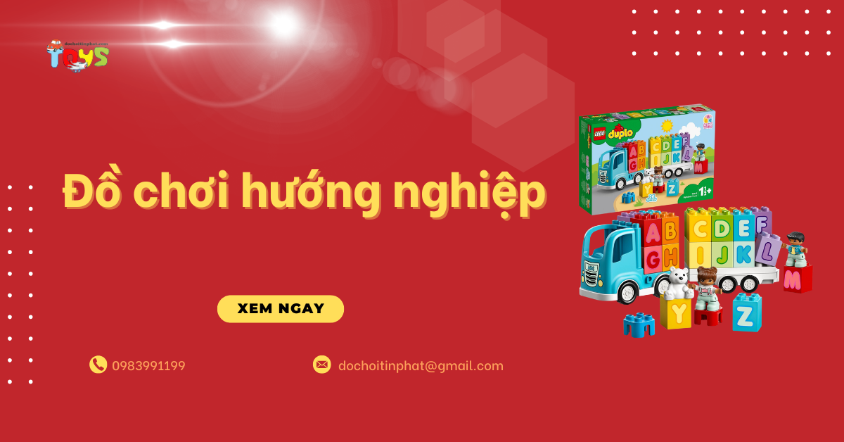 Đồ chơi hướng nghiệp: Xu hướng kinh doanh 2026 và nguồn hàng giá sỉ uy tín