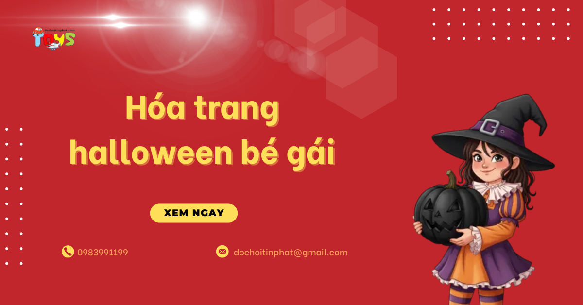Top các loại đồ hóa trang halloween bé gái bán chạy 2026