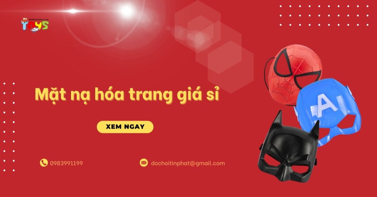 Mặt nạ hóa trang giá sỉ - Nguồn hàng bán chạy cho shop