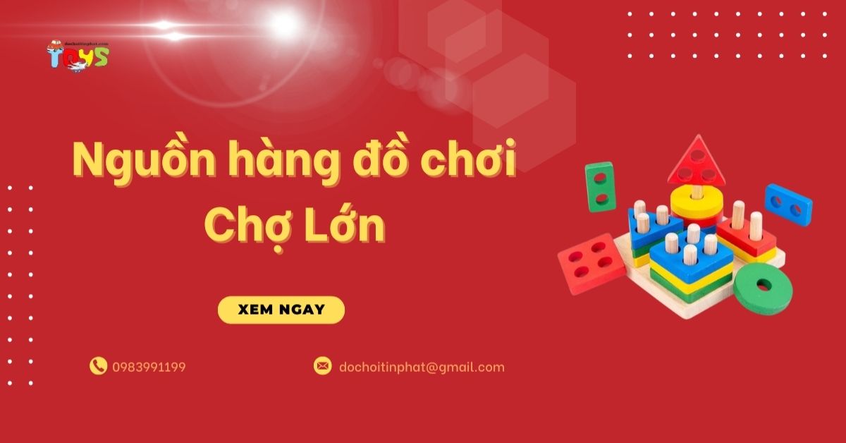 Nguồn hàng đồ chơi Chợ Lớn: Kinh nghiệm lấy sỉ và kho uy tín (2026)