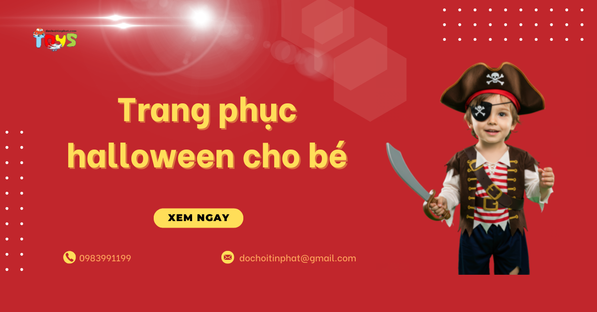 Top trang phục halloween cho bé xu hướng và nguồn nhập hàng uy tín