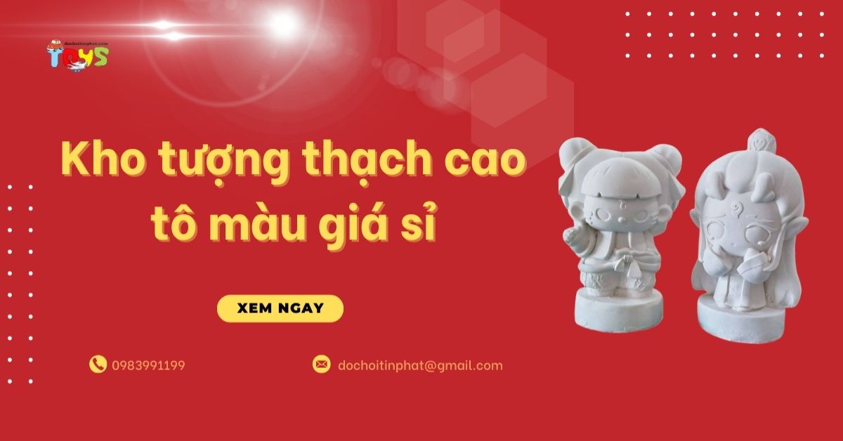 Kho tượng thạch cao tô màu giá sỉ – Mẫu đẹp, vận chuyển an toàn (2026)